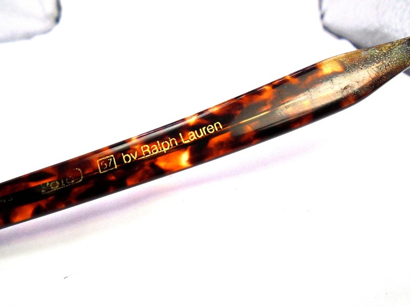 POLO 57 by Ralph Lauren Brown 52-22 Vintage Mens Eyeglasses Frames Canada gallery