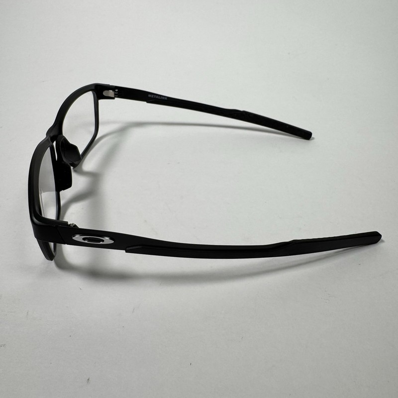Oakley Metalink OX8153-0153 Satin Black Eyeglasses Frames 53-17 136 Designer Men gallery