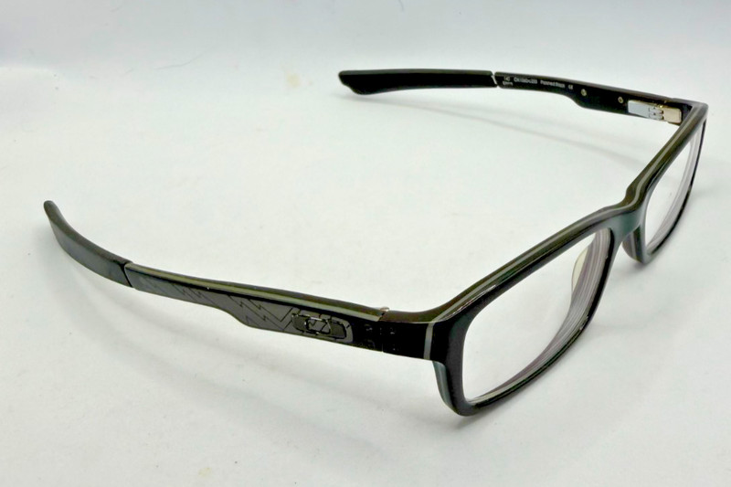 OAKLEY BUCKET FRAMES ONLY EYEGLASSES OX1060-0253 POLISHED BLACK 53-17-140 gallery