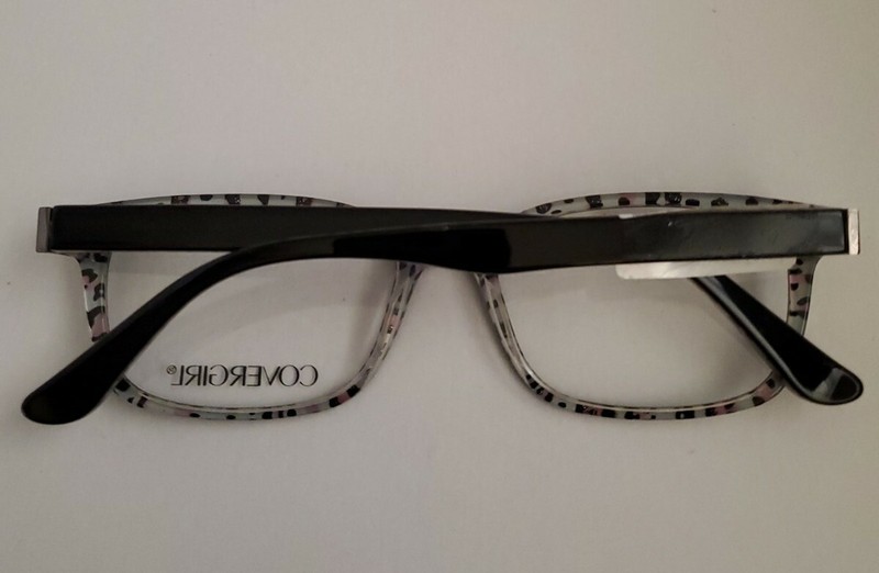 COVERGIRL Eyeglasses Frames CG0529 005 52-17-140 Black Full Rim Animal Print gallery