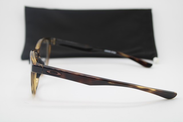 NEW OAKLEY OX8106-0452 CROSS STEP BROWN TORTOISE AUTHENTIC EYEGLASSES 52-16 gallery