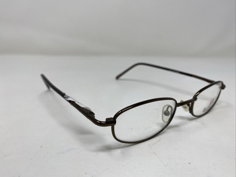 Via Roma VR534 BRN 46-18-140 Brown Metal Full Rim Eyeglasses Frame 5588 gallery