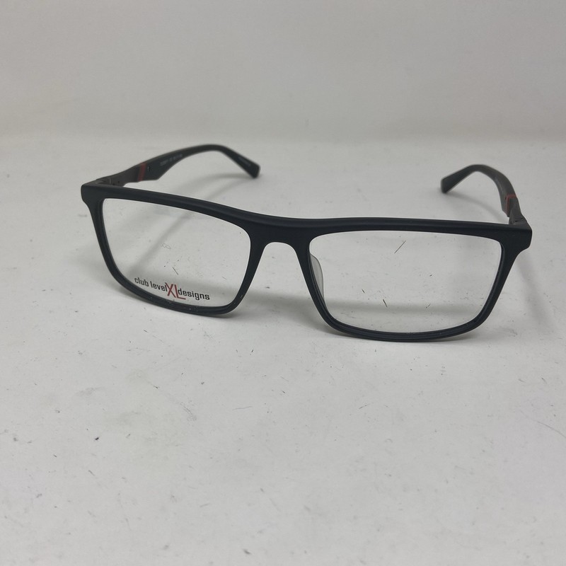 Club Level Designs XL Eyewear CLD9311 C2 60-17-150 Matte Black Flex Hinge 234W