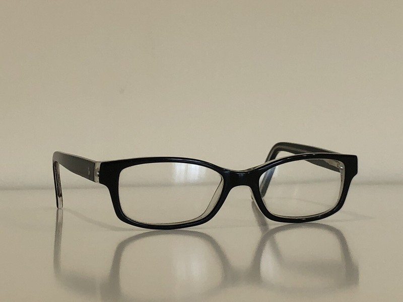 Polo Ralph Lauren 8518 541 Kids Junior's Black Clear Eyeglasses Frame 46-15-125 gallery