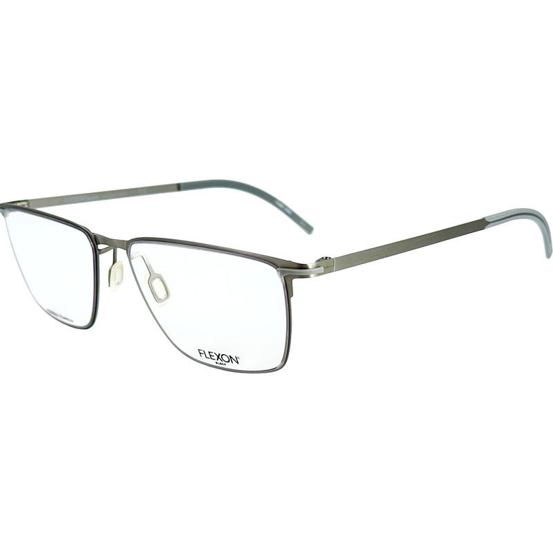 Flexon B2001 Mens Flexible Titanium Metal Eyeglass Frame 021 Palladium 56-17