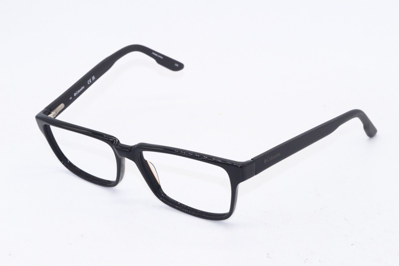 COLUMBIA C8012 002 BLACK MATTE RECTANGLE AUTHENTIC FRAMES EYEGLASSES 56-16