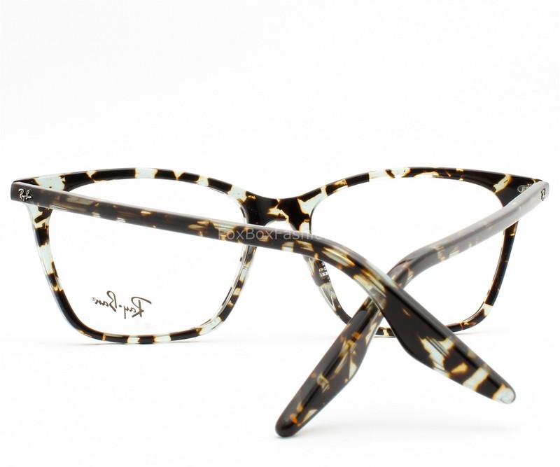 Ray-Ban Eyeglasses RB 5422 8425 Glasses Gray Brown Turtle Havana 52mm with Case gallery
