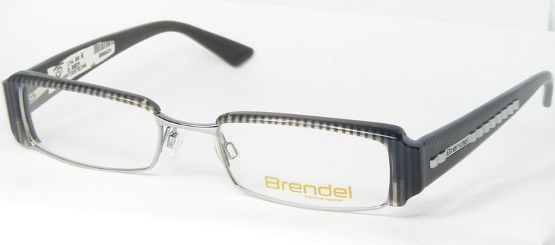 Brendel 905128 11 SILVER BLUE BROWN EYEGLASSES GLASSES FRAME 49-18-135mm Germany