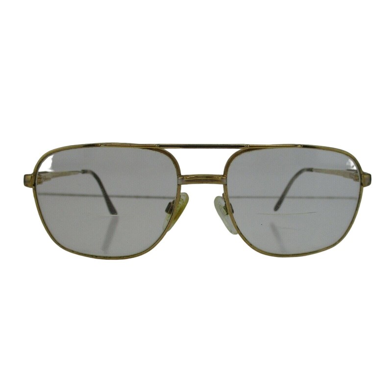 Logo Paris Eyeglasses Frames Gold Metal Frame France 54-17-135 LM2331 Aviator