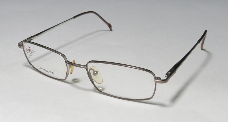 STEPPER SI-4104 F019 TITANIUM LIGHTWEIGHT ALLERY FREE LONDON DESIGNER EYEGLASSES