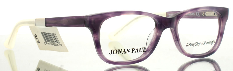 JONAS PAUL Miles Maddie SPL Purple Girls Kids Full Rim Eyeglasses 45-15-125 B:30 gallery