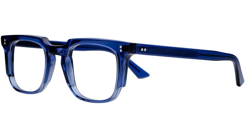 NEW CUTLER AND GROSS CGOP138249 004 RUSSIAN BLUE AUTHENTIC EYEGLASSES 49-21-145