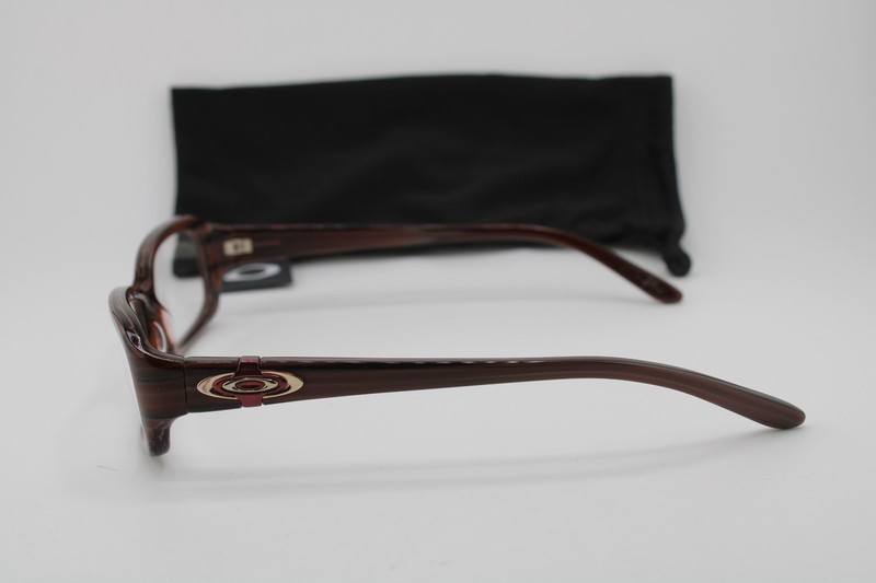NEW OAKLEY OX1069-0252 CASSETTE BROWN HORN AUTHENTIC EYEGLASSES 52-15 gallery