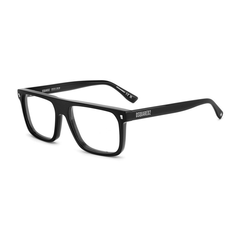 Dsquared_ Black Acetate Glasses (Frames) 100% Authentic