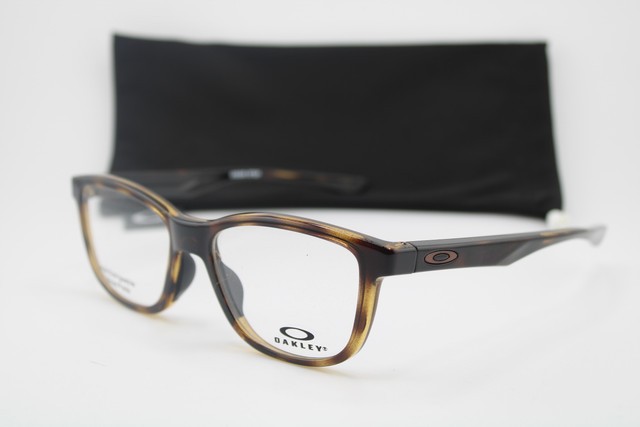 NEW OAKLEY OX8106-0452 CROSS STEP BROWN TORTOISE AUTHENTIC EYEGLASSES 52-16
