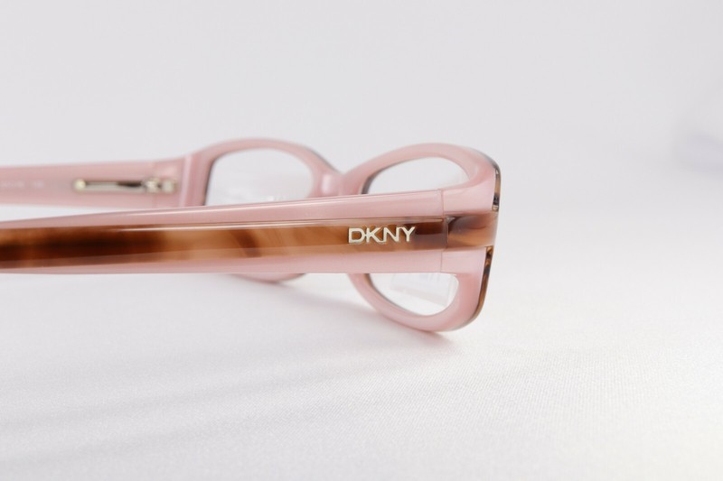 DKNY DY 4593 3410 in Brown Tortoise/Pink 51-16-135 Flex Hinges Authentic R24 gallery