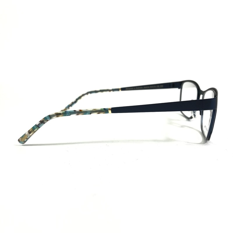 Iconik Eyeglasses Frames Jessica C02 Blue Square Full Rim 53-18-138 gallery