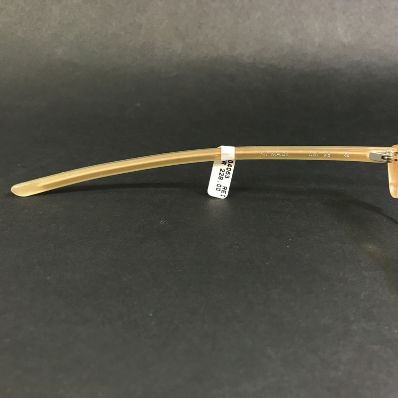 Reiz Augenspiel Eyeglasses Frames S-030 Col 25 Nude Gold Oval Half Rim 50-17-140 gallery