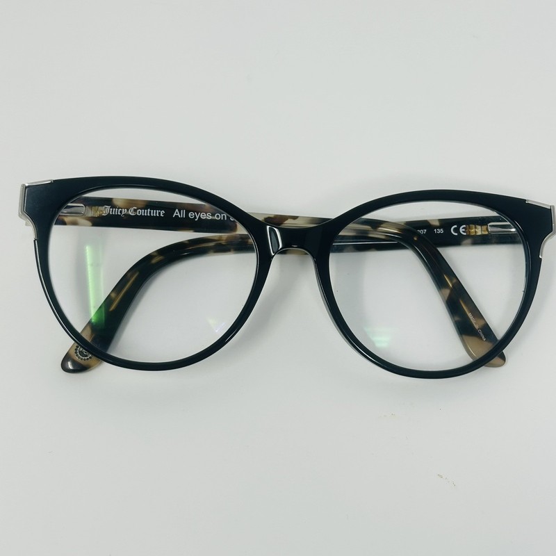 Juicy Couture All Eyes On Juicy JU176 Eyeglasses Frame Tortoise Brown Black