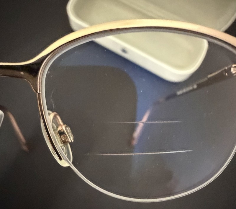 Swarovski Gold Semi Rimless Eyeglasses Frame with Case 52-16-140 SK5296 028 gallery