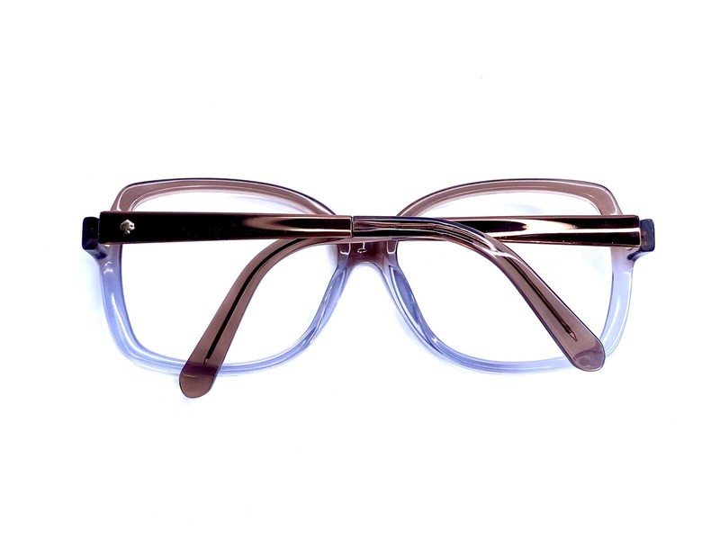 Kate Spade Brown Gray Clear Ombre Square Eyeglasses Darilynn/P/S Y26 58 16 135 gallery