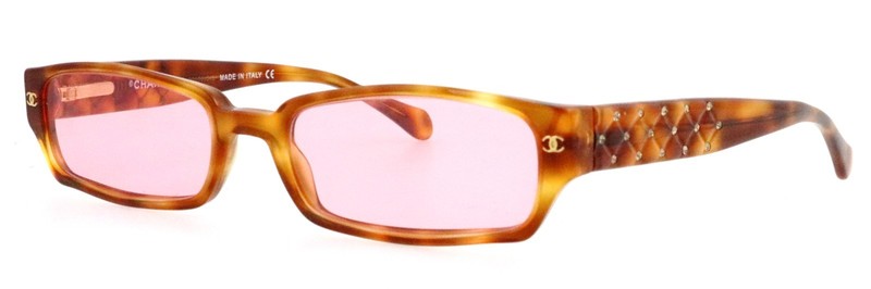 CHANEL CH 3051 525 51mm Brown Havana Eyeglasses Sunglasses Frames Only Italy