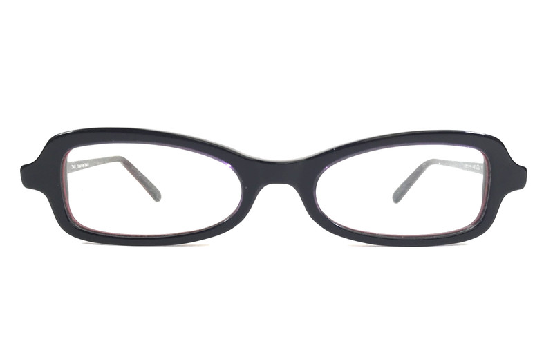 See Eyeglasses Frames 7041 Col. 110 Shiny Blue Red Cat Eye Full Rim 49-19-140