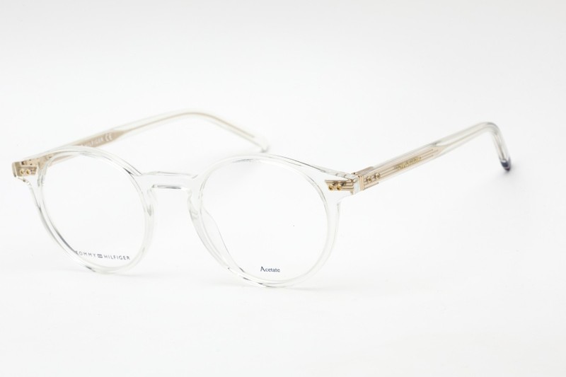 Tommy Hilfiger TH 1813 0900 00 Crystal 49mm Eyeglasses New Authentic