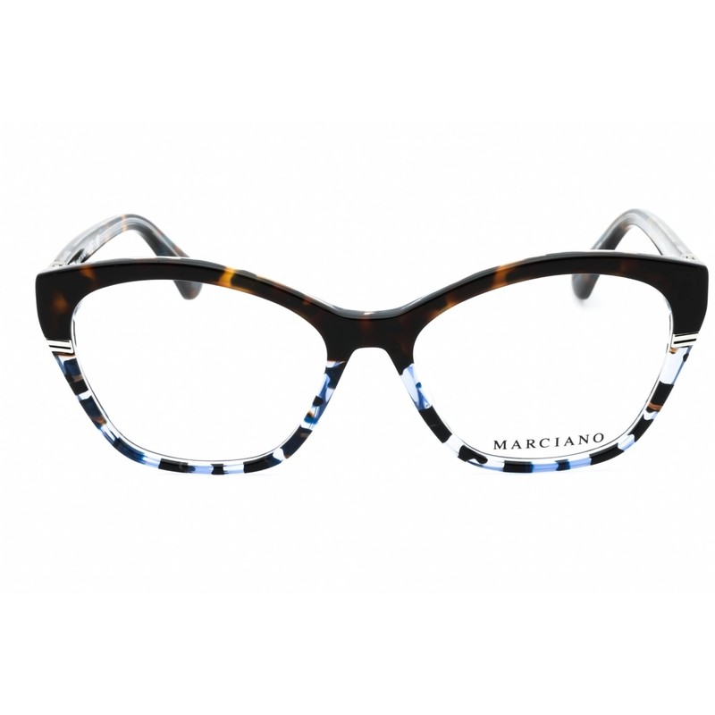Guess By Marciano Women's Eyeglasses Havana/Other Cat Eye Full Rim GM0376 056 gallery