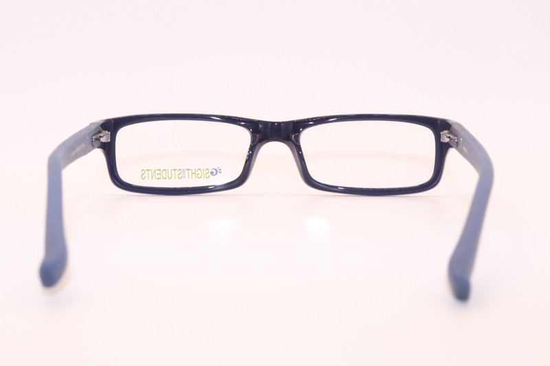 NEW SIGHT FOR STUDENTS SFS4005 (414)TSUNAMI NAVY AUTHENTIC EYEGLASSES 47-16 gallery