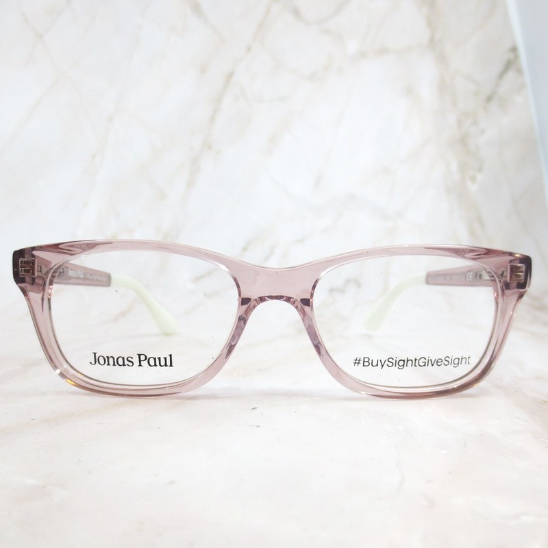 Jonas Paul Miles Maddie Eyeglasses Frame Women’s Pink Rectangular 45-15-125