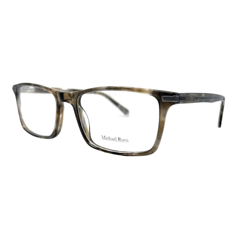 MICHAEL RYEN – MR376 C3 58/19/150 – KHAKI DEMI BROWN – NEW Authentic EYEGLASSES