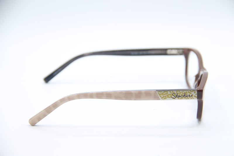 NEW SKETCHERS SE 1602 048 BROWN AUTHENTIC EYEGLASSES 46-16 gallery