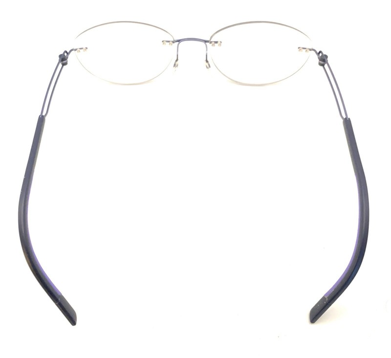 Silhouette 5406 40 6065 Titanium Purple Rimless Eyeglasses Frames 17 135 gallery