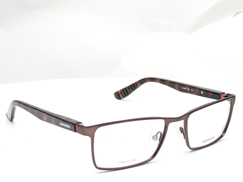 Carrera CA 8809 0RH Matte Brown Havana Men’s Eyeglasses Frames 54-18-140