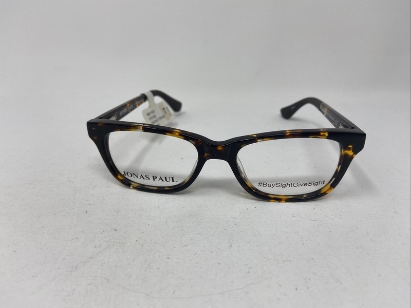 JONAS PAUL KIDS EYEGLASSES MILES MADDIE STR TORTOISE 45/15/125 FLEX HINGE :O14