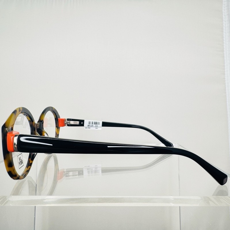 J.F. REY JF1546 MSRP $525 COLOR 9860 TORT ORANGE BLACK DESIGNER EYEGLASS FRAMES gallery