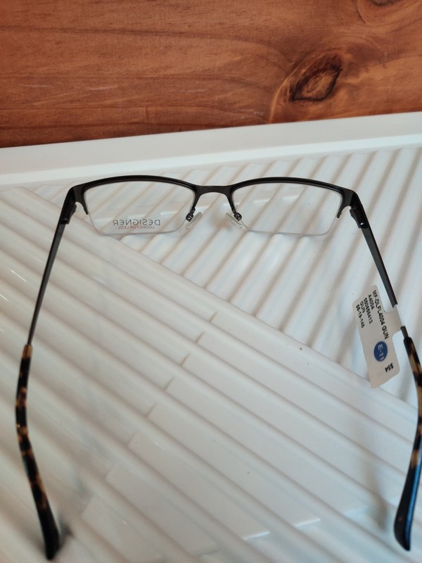 Designer Looks For Less Eyeglasses Frames MF-DLFL4004 Gun 55 19 145 gallery