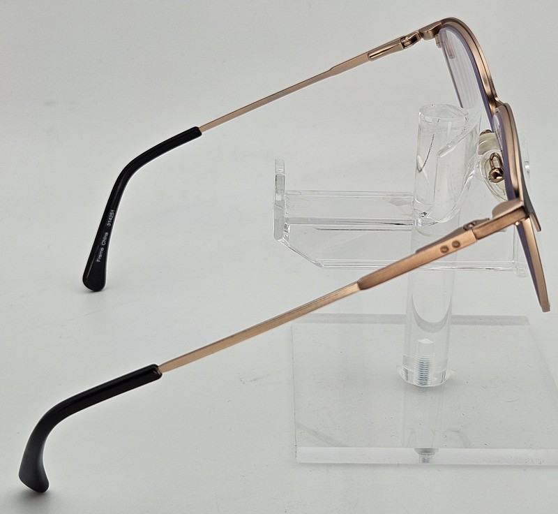 Callaway CA201 BRN Eyeglass Frames Only Brown Rose Gold 53-16-135 Womens R8 gallery