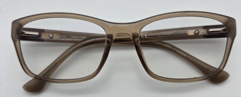 Calvin Klein CK5861 208 Brown Adult Eyeglasses FRAMES ONLY 53-17-135 – Fast Ship