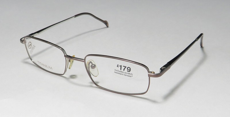 STEPPER SI-4104 F019 TITANIUM FULL RIM CLASSIC ELEGANT SHAPE DESIGNER EYEGLASSES