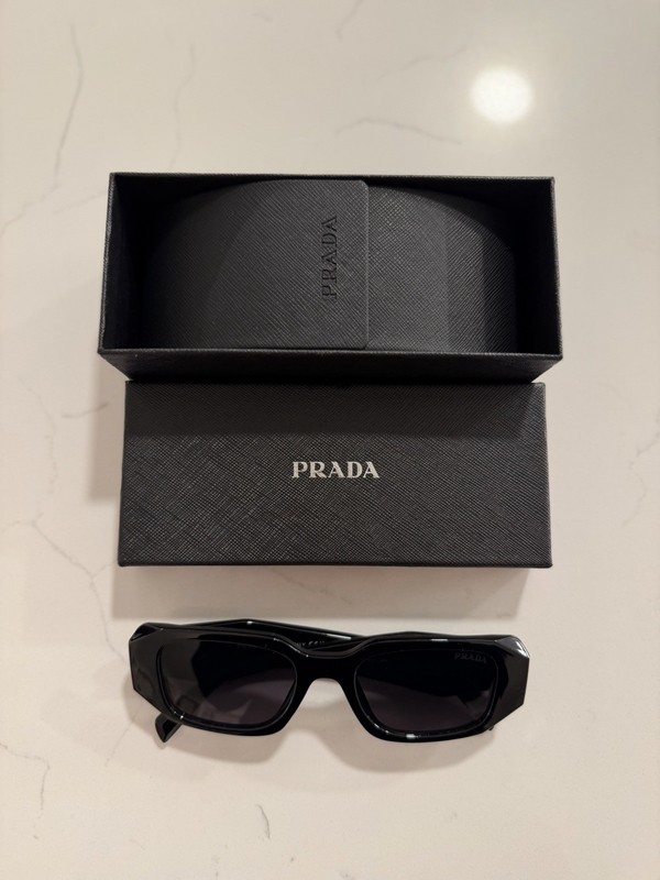 PRADA Milano Black Glasses Unisex