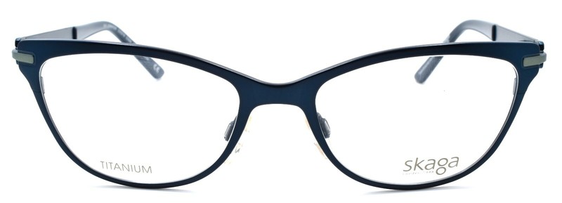 Skaga 3875 Jennifer 5306 Women's Eyeglasses Cat Eye TITANIUM 53-18-135 Petrol gallery