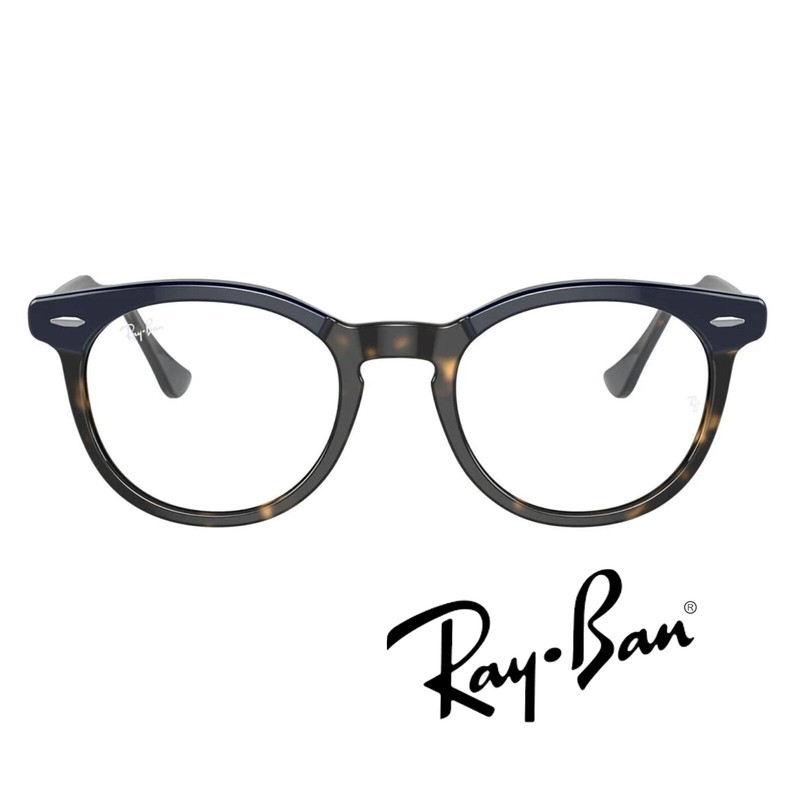 Ray-Ban RB5598 EAGLEEYE Eyeglasses 8378 Blue on Havana 51-21-145 – NEW