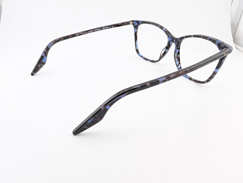 Ray Ban Eyeglasses, Frames Only, RB 5422 8424, 54-16-145, Blue/Black gallery