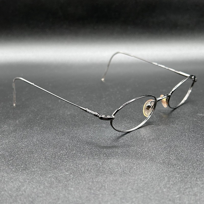 Vogue VO3243 420 Oval Eyeglasses Frame Gunmetal Flex Italy 47-19-140 Used gallery