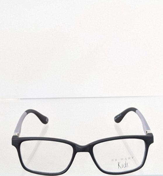 New Primary Kids Eyeglasses PK 153 Black & Grey 43mm Frame gallery
