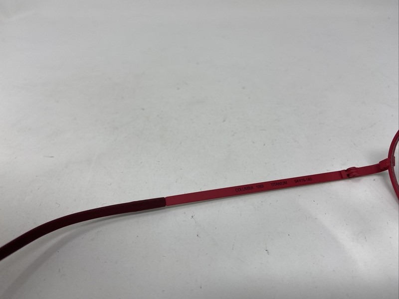 ORGREEN TITANIUM EYEGLASSES COLUMBIA 1069 54/16/140 RED C927 gallery