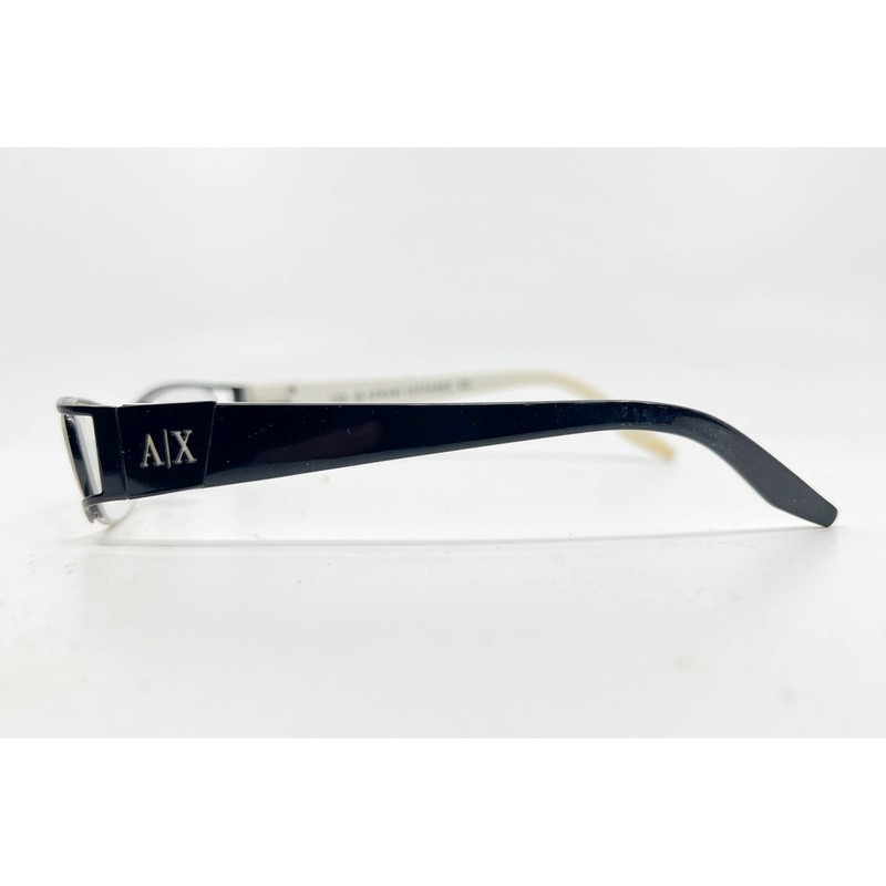 Armani Exchange AX 119 006 Mens Black White Eyeglasses Frames 50-17-130 gallery