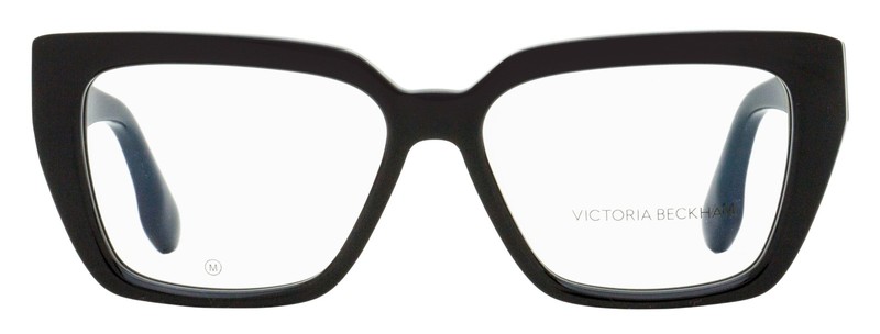 Victoria Beckham Angular Rectangle Eyeglasses VB2648 001 Black 54mm gallery
